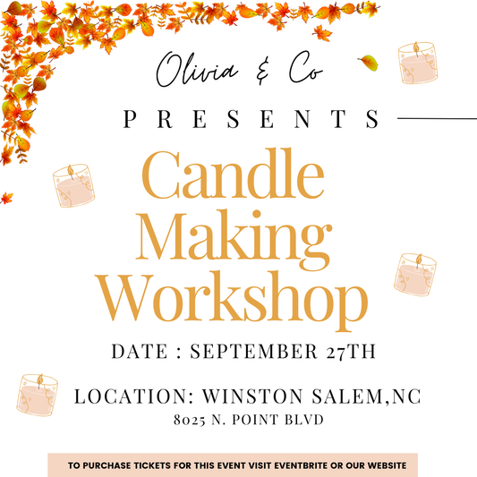 Fall Season Candle Making Event