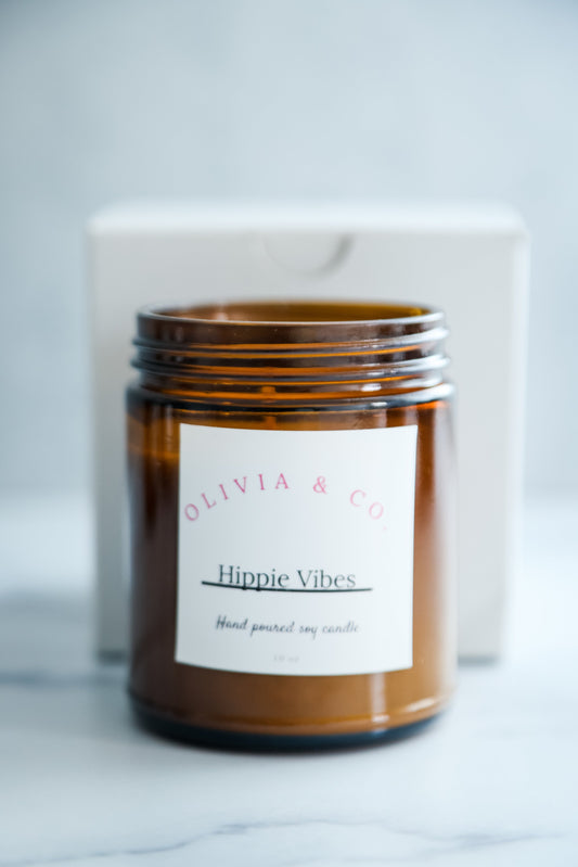 Hippie Vibes Candle | Eclectic Musk Based Fragrance
